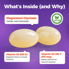 Alliwise clearly labeled formula highlighting elemental magnesium per serving for transparency
