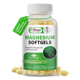 Alliwise Magnesium Glycinate softgels bottle front, highlighting easy daily intake