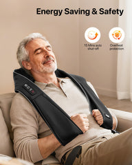 ALLJOY ergonomic design supports targeted back massage and shoulder relief