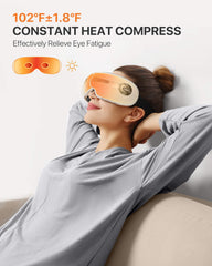 AllJOY Eye Massager air massage provides gentle tension relief around the eyes