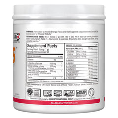 AMINOCUTS powder dissolves smoothly in water for quick hydration.