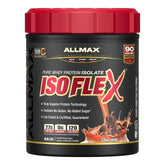 ALLMAX IsoFlex whey isolate image highlighting HRI technology for clean protein support