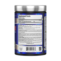 AllMax Nutrition Creatine Monohydrate powder jar for vegan gluten-free athletes.