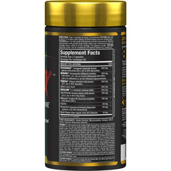 ALLMAX TestOFX capsules arranged to emphasize strength and energy support.