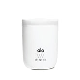 Alo Aura Diffuser top view showcases sleek design for large rooms.