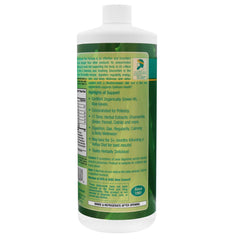 Pouring Aloe Life Stomach Plus Formula into a glass for quick relief