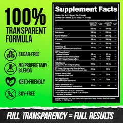 ALPHA LION Superhuman Extreme caffeine matrix packaging communicates sustained energy.