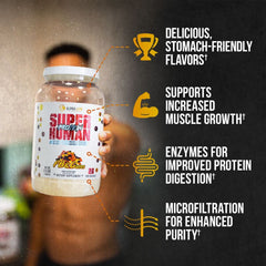 ALPHA LION scoop included for precise post-workout protein measurement.