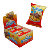 Alpha Prime Bites Brownie box closeup ready for on-the-go snacking.