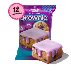 Alpha Prime Prime Bites Brownie dense chocolate center close-up for a satisfying snack