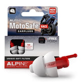 Alpine MotoSafe Race earplugs reduce wind noise for a calmer motorcycle ride.