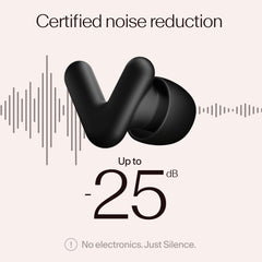 Alpine Silence earplugs offer up to 25dB reduction for calmer surroundings.