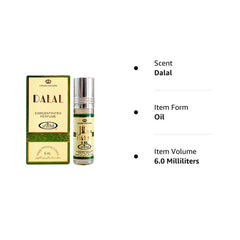 Dalal base notes musk provide lasting warmth and subtle sophistication.