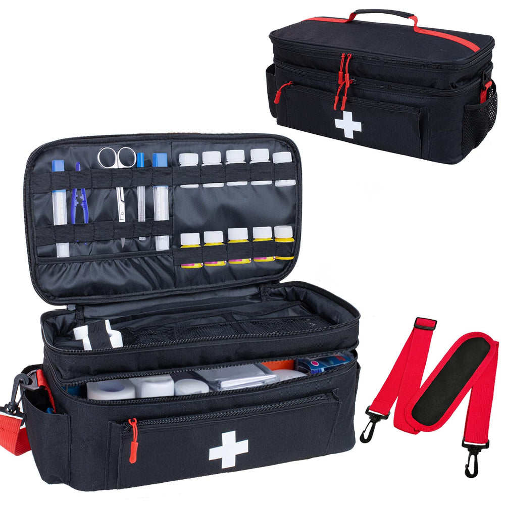 ALSLEA first aid bag exterior view shows rugged, weather-resistant construction for outdoor use.