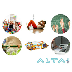 ALTA + Wipes detail highlighting benzalkonium chloride active ingredient