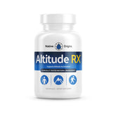 Altitude RX OxyBoost bottle label shows clean design for on-the-go altitude support.