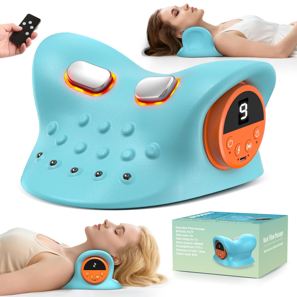 Altoance neck massager with 3D nodes targets neck tension for quick relief.