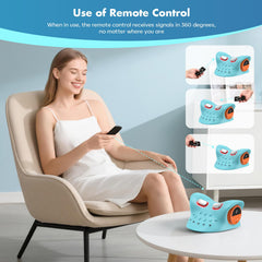 Cordless design gives hands-free use at home, office, or travel.