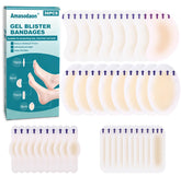 Amasodaon Foot Band-Aid patch on the heel provides secure, waterproof protection.