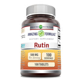 Amazing Formulas Rutin 500mg tablet close-up for daily use
