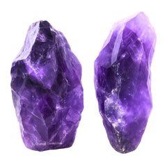 Amazing Gemstone amethyst raw crystal patterns suitable for DIY tumbling
