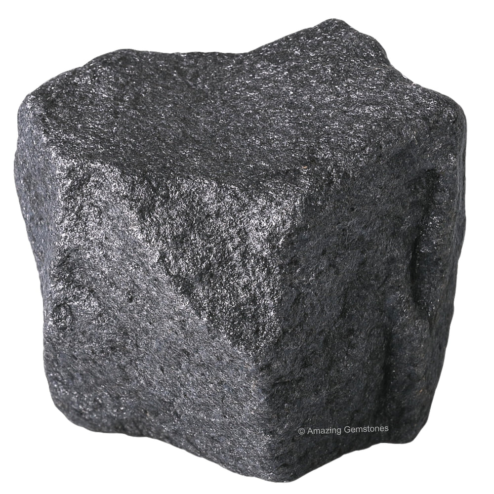 Amazing Gemstone hematite rough crystal close-up for grounding energy.