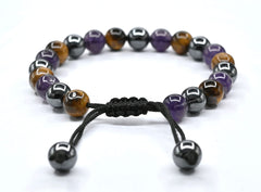 Amazing Gemstone quit-smoking bracelet adjustable fit fits 7–10 inches for most wearers.
