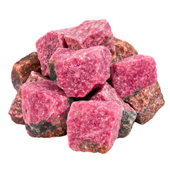 Amazing Gemstone rhodonite pieza única, lista para regalo con certificado de autenticidad.