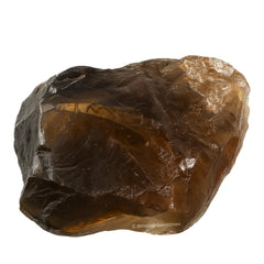 Amazing Gemstone smoky quartz natural stone closeup highlighting texture for tactile tumbling