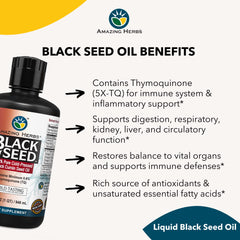 Amazing Herbs organic Egyptian seeds indicate pesticide-free sourcing and purity.