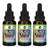 Amazing Herbs Premium Black Seed Oil bottle for daily digestive support and immune routine.