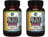 Amazing Herbs Black Seed Oil Capsules bottle for daily wellness and vitality.