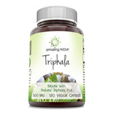 Amazing India Triphala capsules for daily digestion balance.