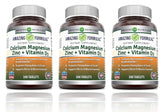 Amazing Nutrition Amazing Formulas Calcium Magnesium Zinc with Vitamin D3 bottle front for daily mineral support