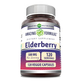 Amazing Nutrition Amazing Formulas Elderberry bottle front for daily wellness support