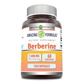 Amazing Nutrition Berberine 1000mg bottle showing high-dose daily option