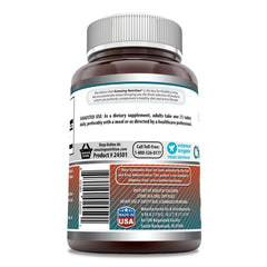 Amazing Nutrition Choline Bitartrate tablets close-up highlights easy daily supplementation