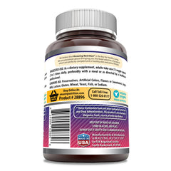 Amazing Nutrition Elderberry 10:1 concentrate depiction emphasizes strength in each capsule