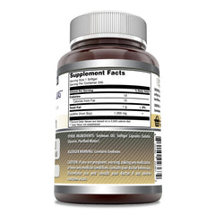 Amazing Nutrition Lecithin 1200 mg label frontend highlights non-GMO and gluten-free formulation