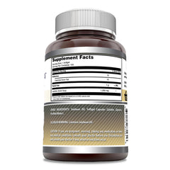 Amazing Nutrition Lecithin 1200 mg softgels pack demonstrates convenient dosing for busy routines
