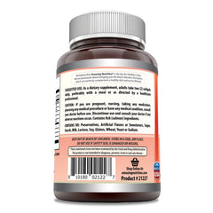 Amazing Nutrition salmon oil softgels close-up for easy daily dosing.