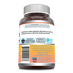 Amazing Nutrition third-party tested label indicating quality assurance