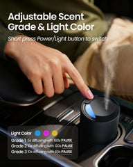 Amazing Flower LED color options create ambience while diffusing.