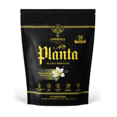 Ambrosia Planta Vanilla protein powder scoop for clean plant-based energy