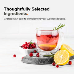 Amen Vitamin C+ capsules close-up reveals compact capsules