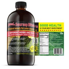 Amenazel Soursop Bitter bottle—rich flavor for cocktails and culinary use.