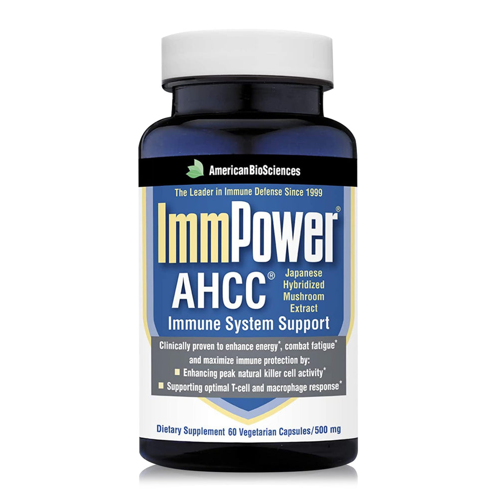American BioSciences ImmPower bottle front for daily immune support.