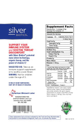 American Biotech Labs SilverSol 60ppm label on packaging.