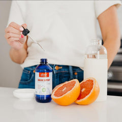 SilverSol technology graphic illustrating multivalent silver action from American Biotech Labs.