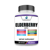 American Standard Elderberry Extract bottle for daily immune support.